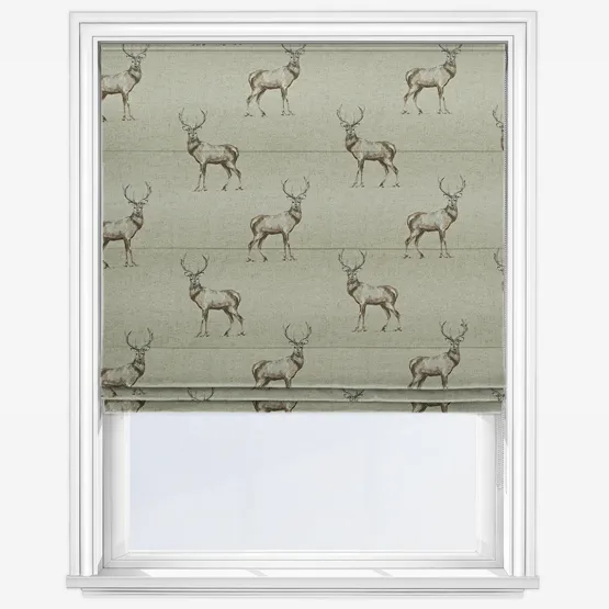 Glenkoe Natural Roman Blind
