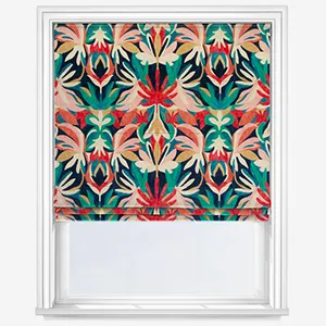 Harlequin Melora Brazilian Rosewood And Ink Amazonia Roman Blind