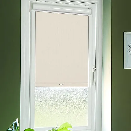 Corsica Ivory Perfect Fit Roller Blinds