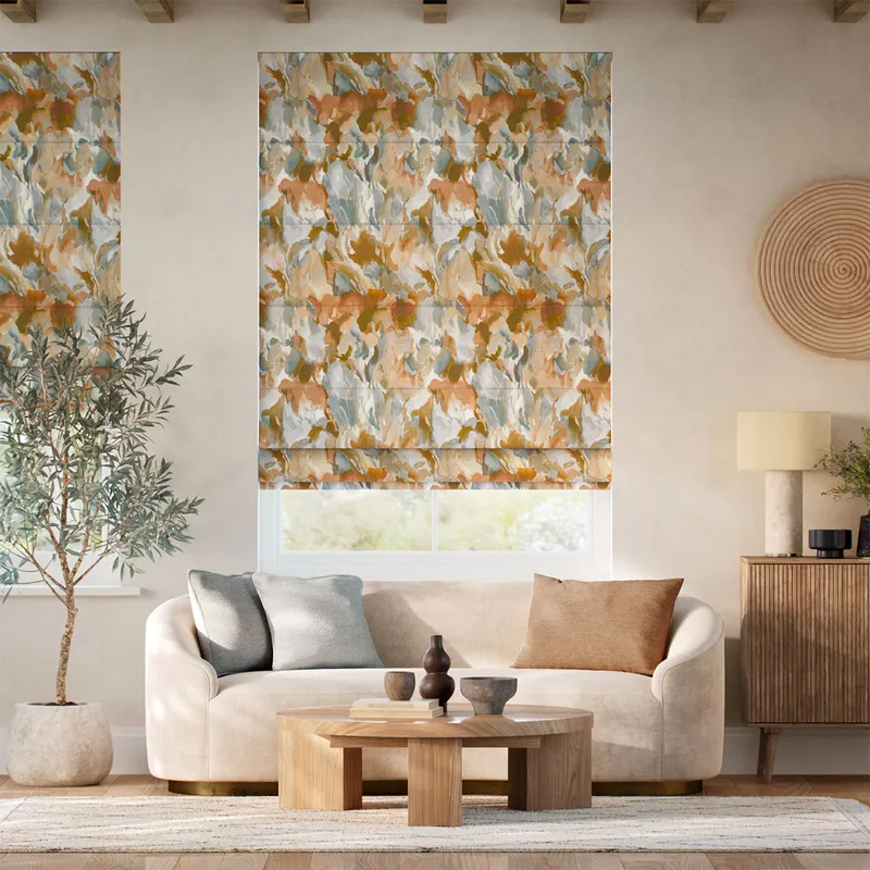 Foresta Rust Cloud Roman Blind