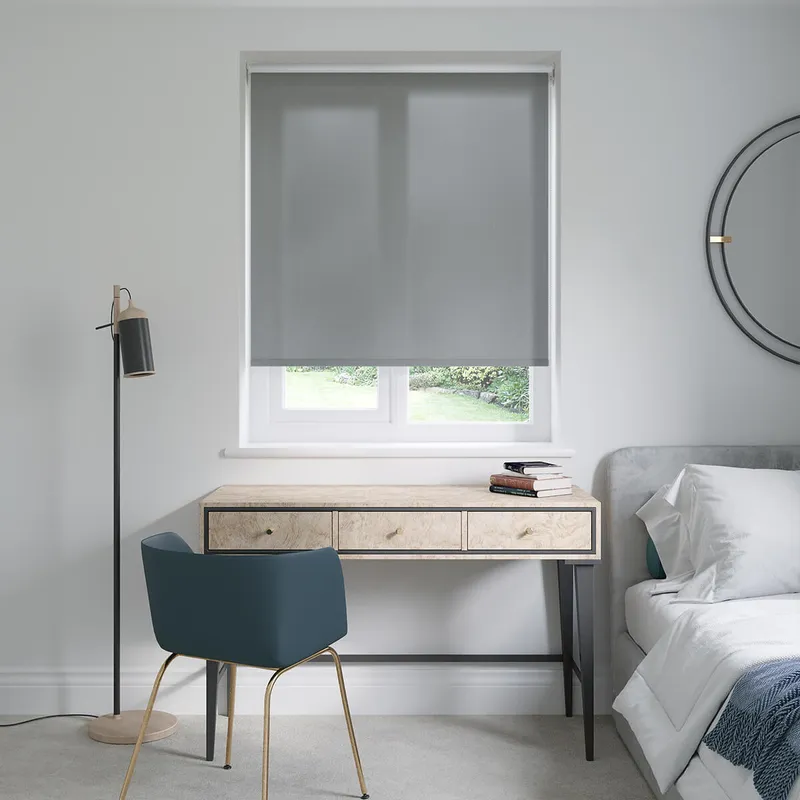 Vienna Bullet Grey Roller Blinds