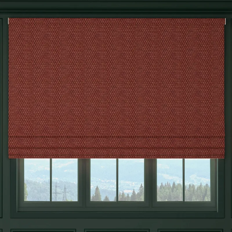 House Llewelyn-bowen Divina Made To Measure Roman Blind Ruby
