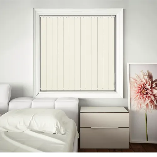 Eden Soft White Vertical Blind