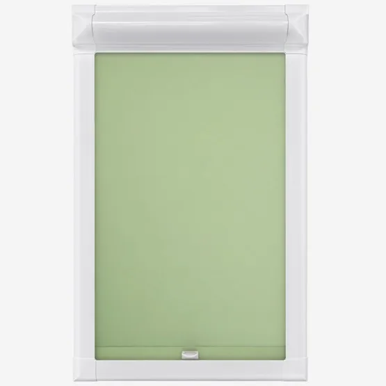 Optima Dimout Light Sage Perfect Fit Roller Blind