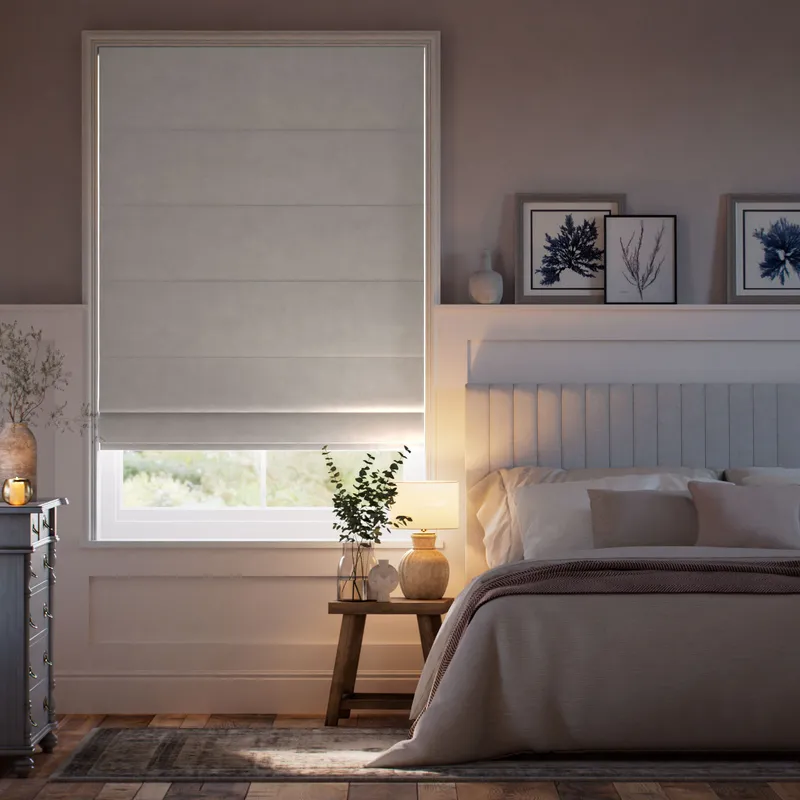 Cambridge Velvet Blackout Cloud Roman Blind