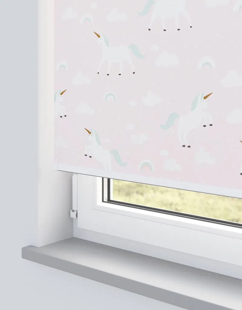 Eunice Candy Roller Blind