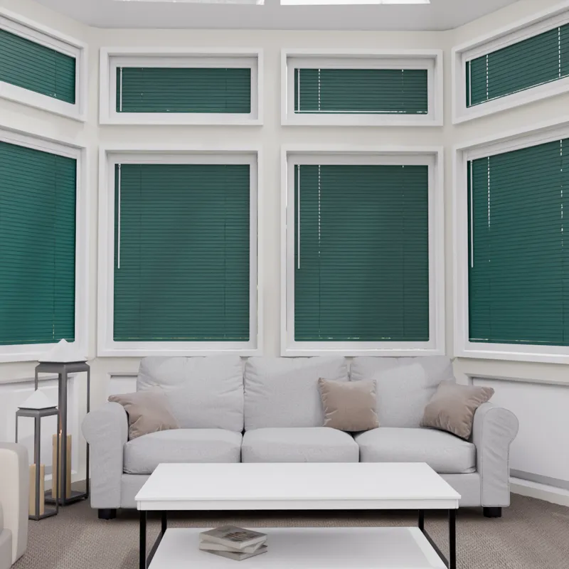 Perfect Fit No Drill Metal Blind - Deep Ivy - 25mm