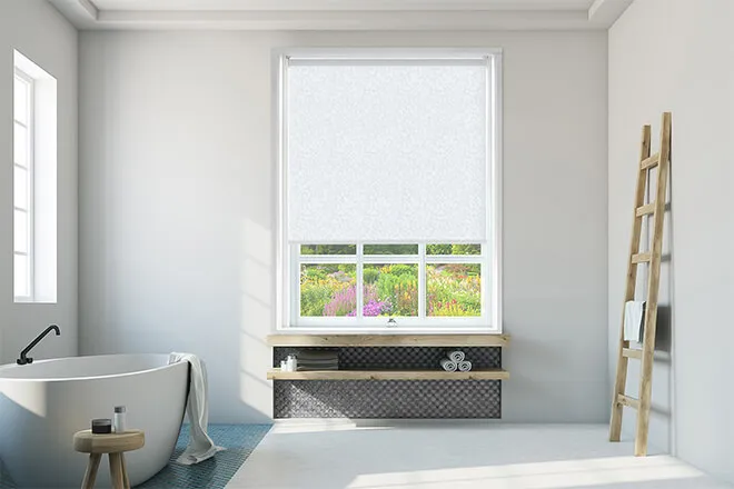 Beauty White - Vinyl Blackout Roller Blind