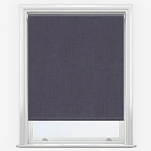 Flax Blackout Dark Ocean Roller Blind