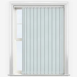 United Aqualush Grey Vertical Blind
