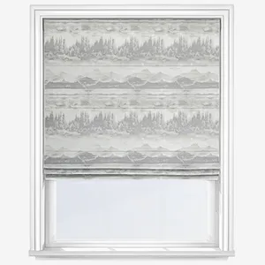 Amaro Slate Roman Blind