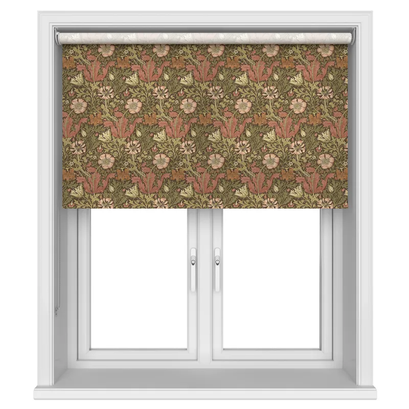William Morris At Home Compton Brick Blinds Uk