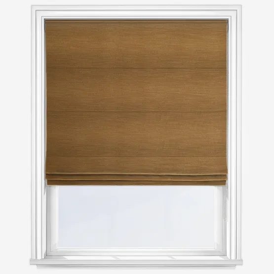 Camengo Anemone Cognac Roman Blind