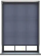 Burst Royal Blue - Electric Roller Blind