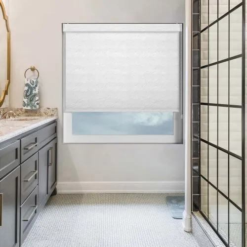 Negev White Pelmet Roller Blind