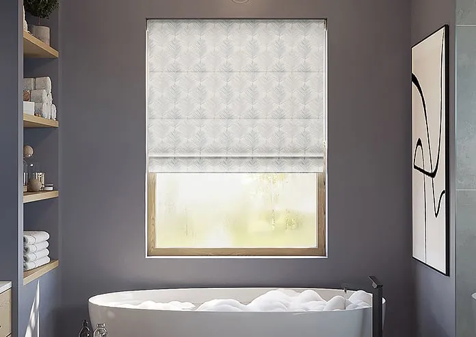 Gentle Palm Stone - Roman Blind