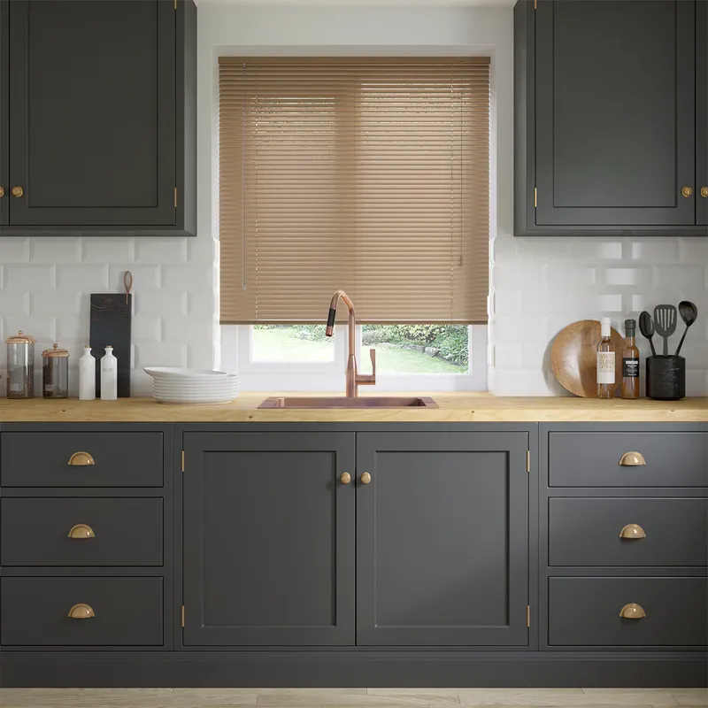 Glimmer Bronze Venetian Blinds 25mm
