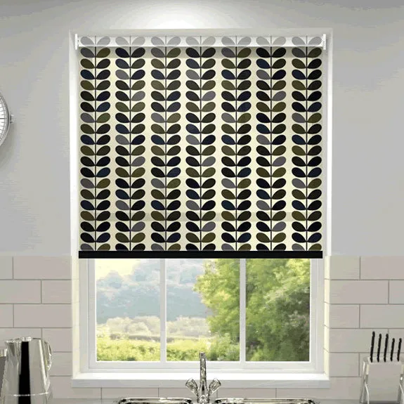 Orla Kiely Multi Stem Made To Measure Roller Blind Moss
