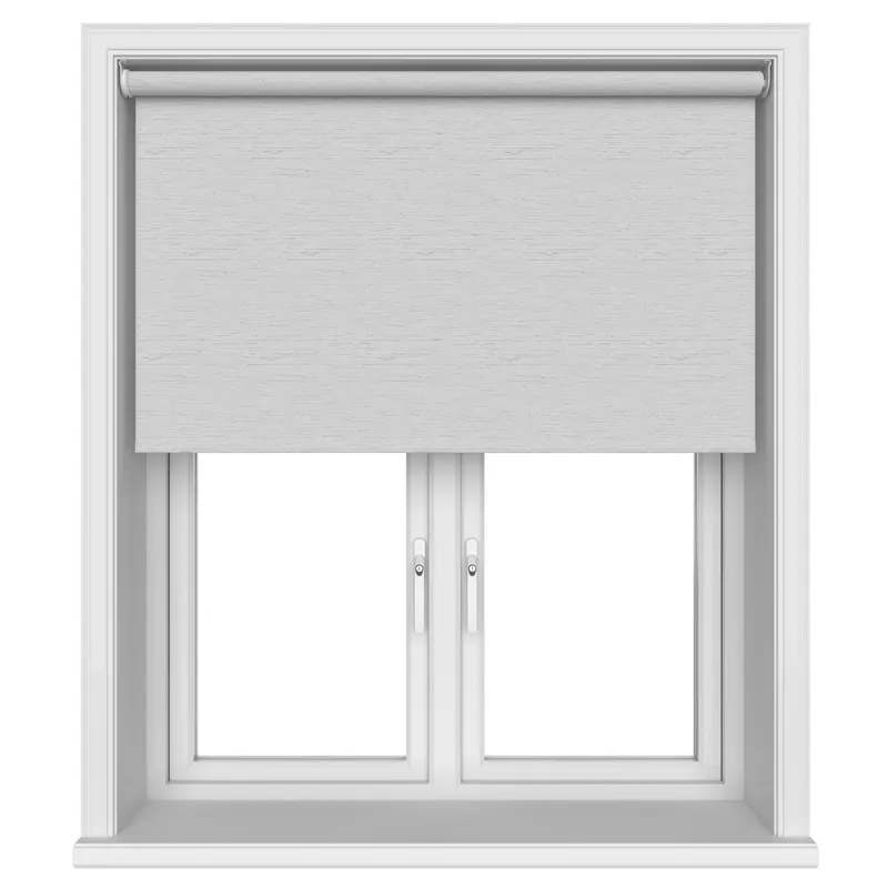 Sutton Blackout Steel Grey Motorised Roller Blind