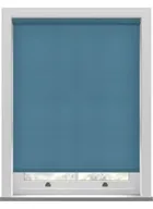 Splash Smoke Blue Twist Roller Blind