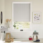 Splash Blackout Suki Stripe Grey Roller Blind