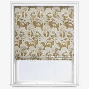 Mandrelle Ochre Roman Blind