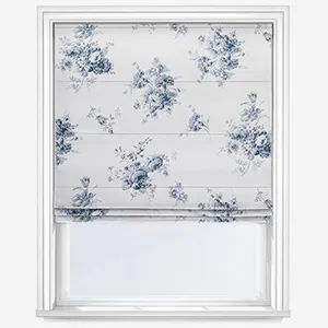 Shabby Chic By Rachel Ashwell Sunbleached Floral China Blue Roman Blind