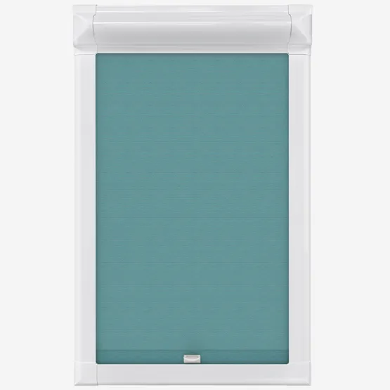 Signature Plain Ocean Green Perfect Fit Roller Blind