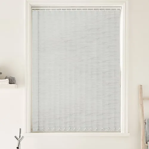 Plaza Whisper (Moisture Resistant) Bathroom Vertical Blinds