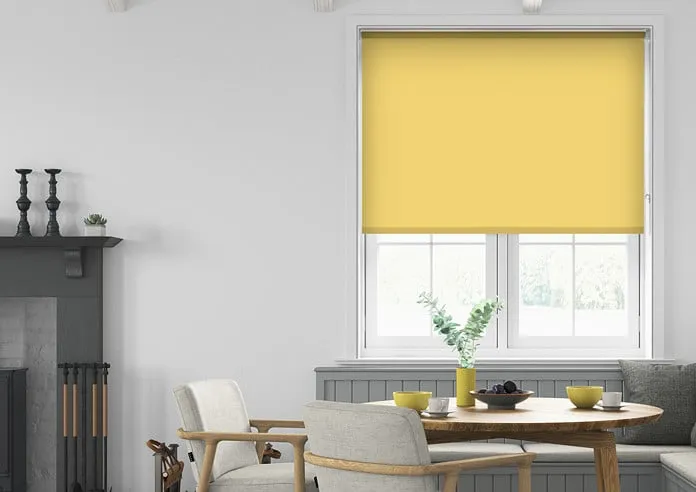 Eco Friendly Sunny Yellow - Roller Blind
