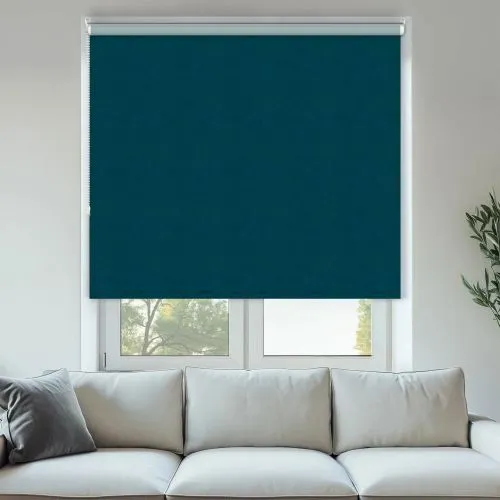 Warwick Teal Roller Blinds - Shop Now