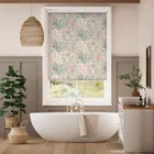 Splash Blackout Anemone Blush Sage Roller Blind