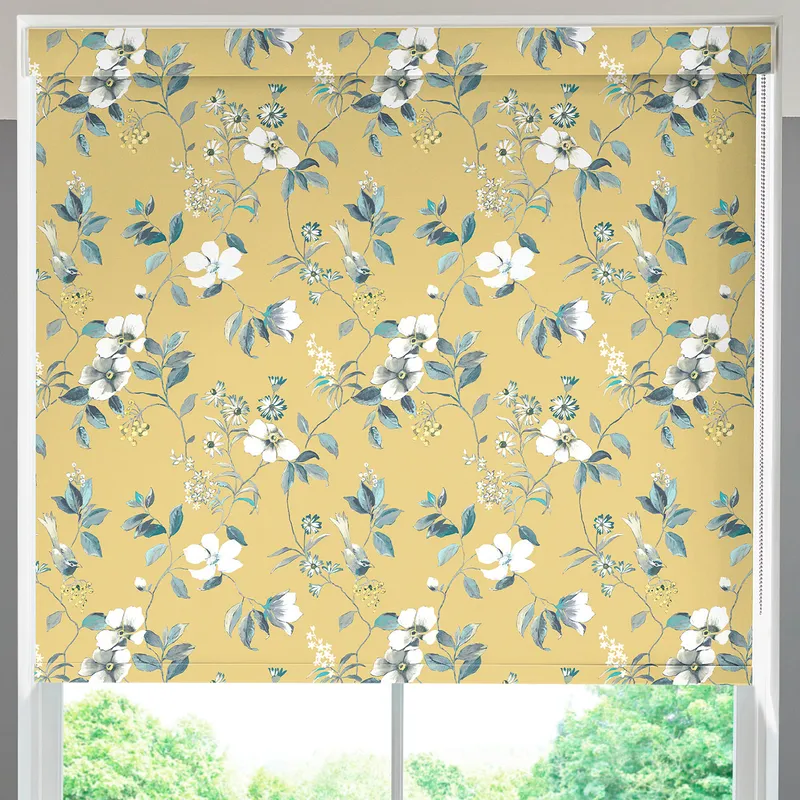 Caledonia Made To Measure Blackout Roller Blind Ochre