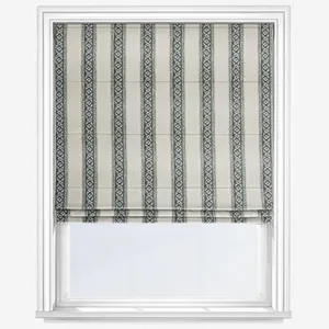 Emilie Indigo Roman Blind