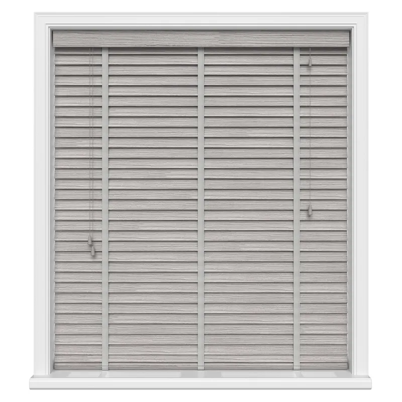 Silver Oak Perfect Grain Luxury Real Wood Uk - Wooden Blinds