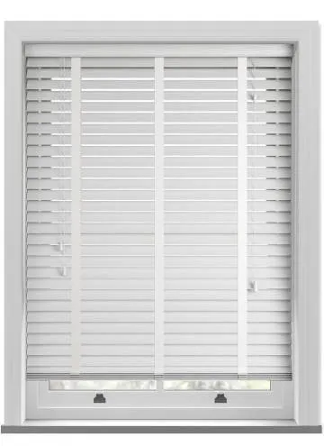 True Grained Taped Faux Wood Blind