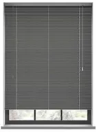 Glisten Grey Aluminium Venetian