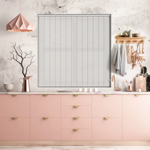 Charlie White Vertical Blind