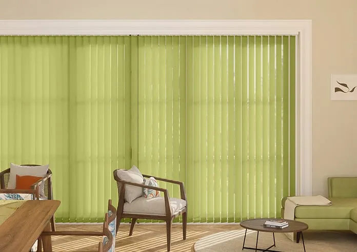 Roma Lime - Vertical Blind