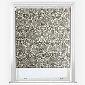 Laura Ashley Peacock Damask Steel Roller Blind