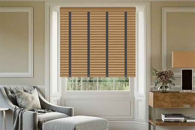 Morgan Honey - Wooden Blind Black Tape