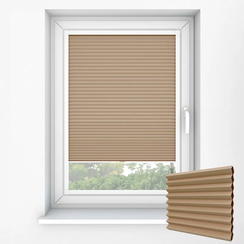 Cosibloc Taupe Perfect Fit Honeycomb Blinds