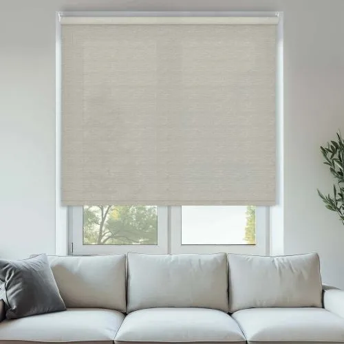Tobago Mushroom Cordless Roller Blinds - Shop Now