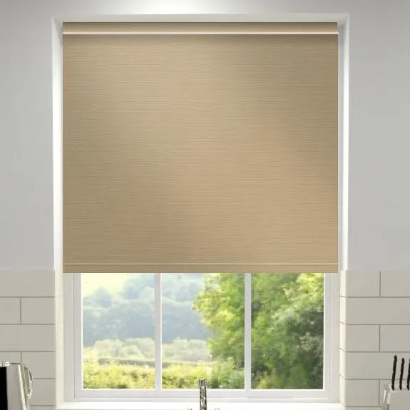 Primary Made To Measure Blackout Roller Blind Moth Latte