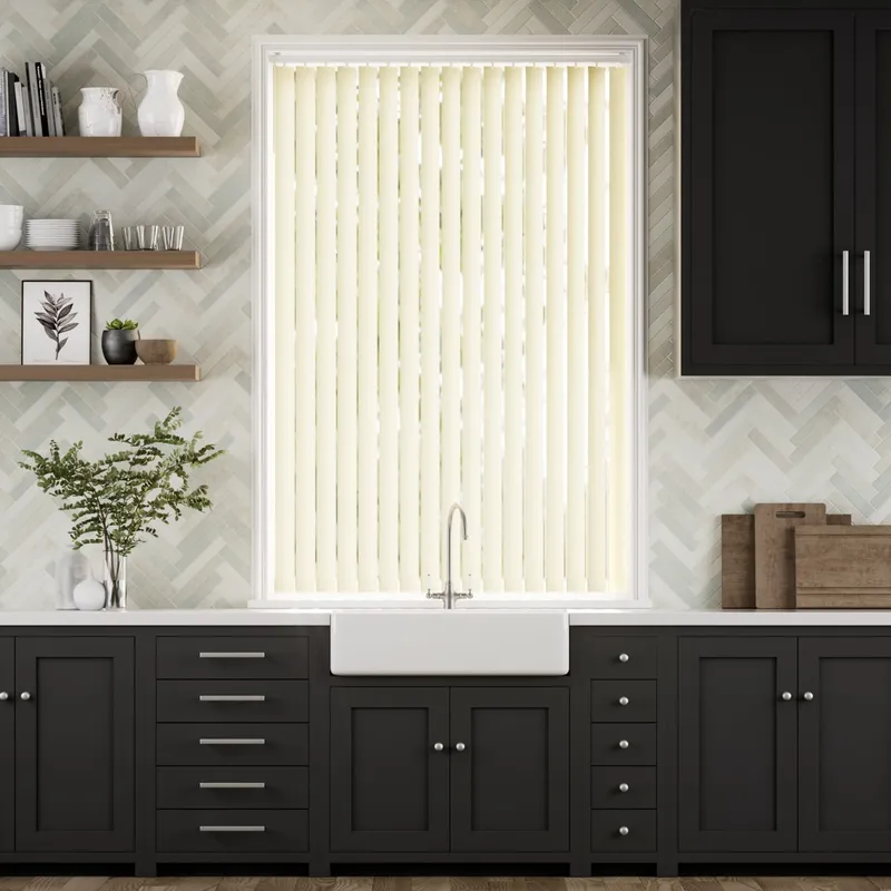 Amalfi Cream Vertical Blind
