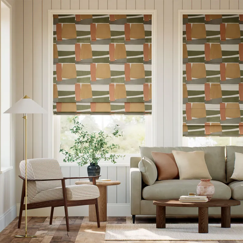 Porto Mango Roman Blind