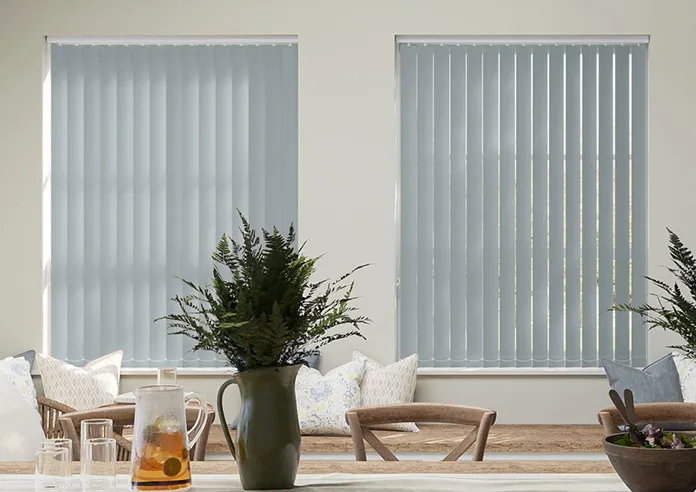 Roma (Fr) Grey - Vertical Blind