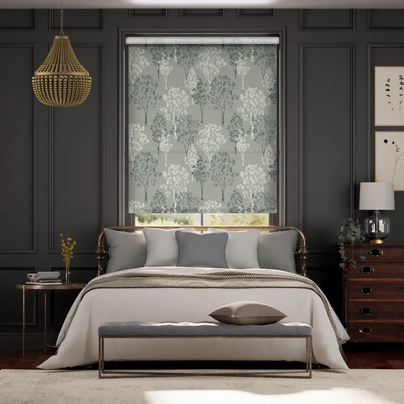 Slender Forest Moonlight Roller Blind
