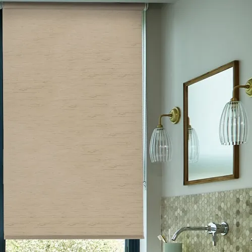 Plaza Stone (Moisture Resistant) Bathroom Roller Blinds