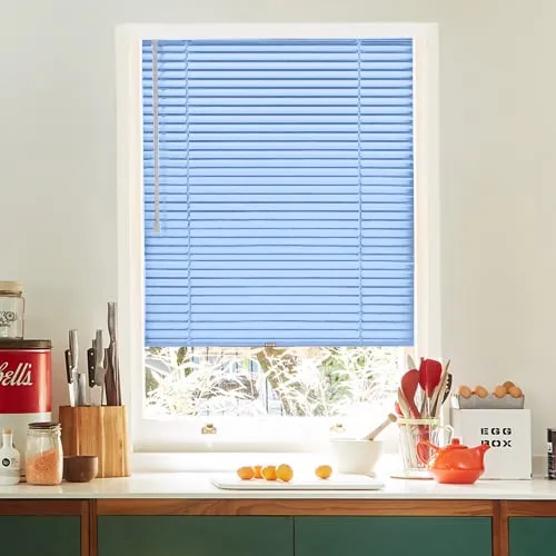 Sea Blue Perfect Fit Venetian Blinds